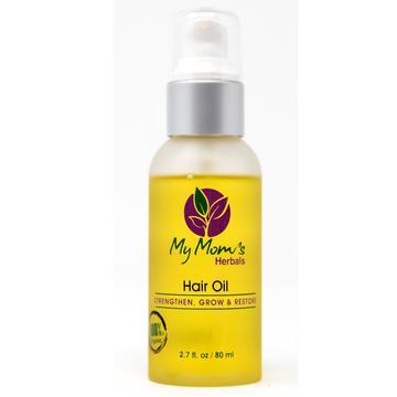 My Mom's Herbals 100% Organic Hair Oil 2.7 oz