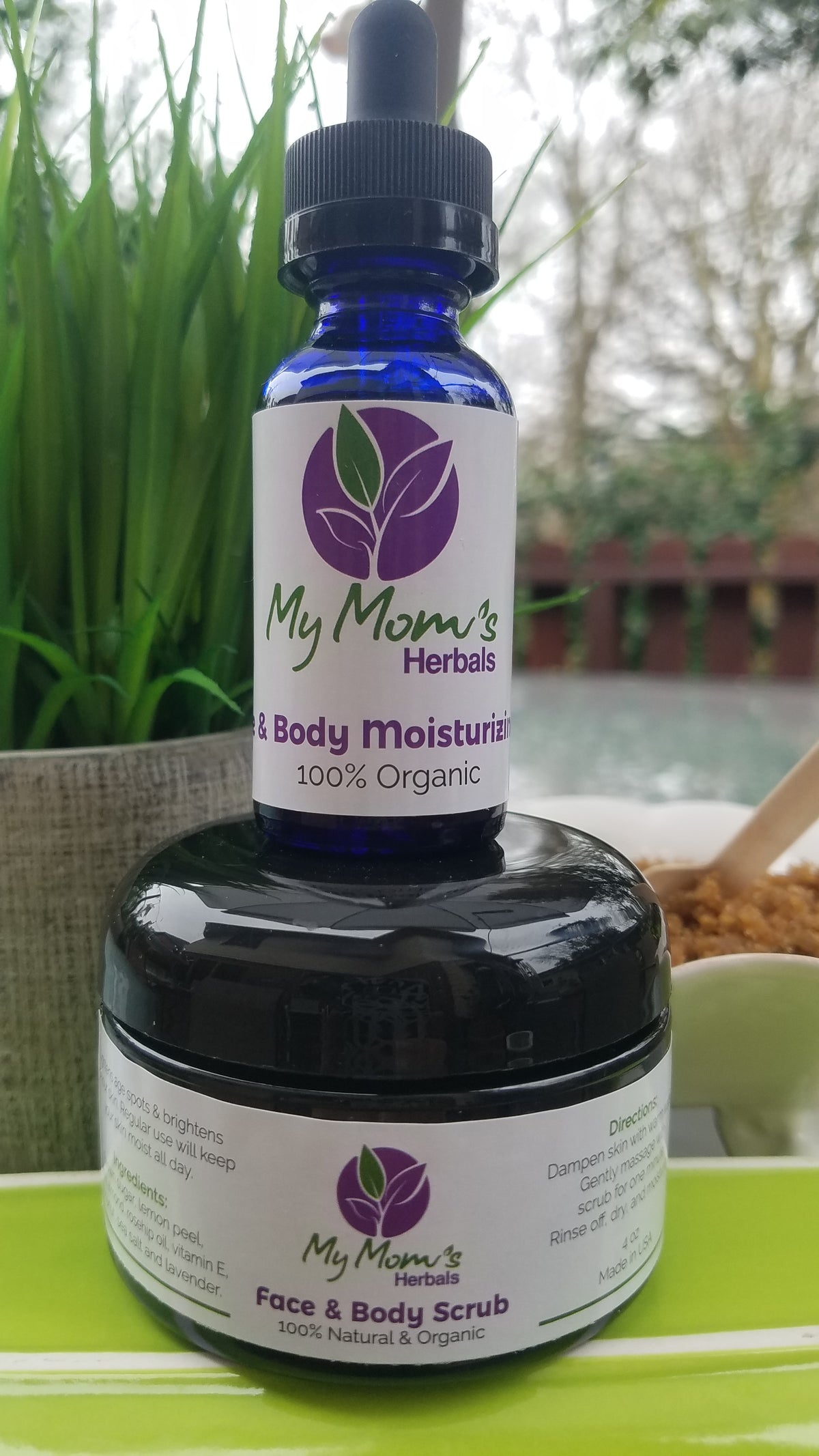 Face and Body Scrub Set