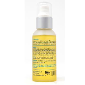 Captain's Crew 100% Organic Hair & Beard Oil 2.7 oz